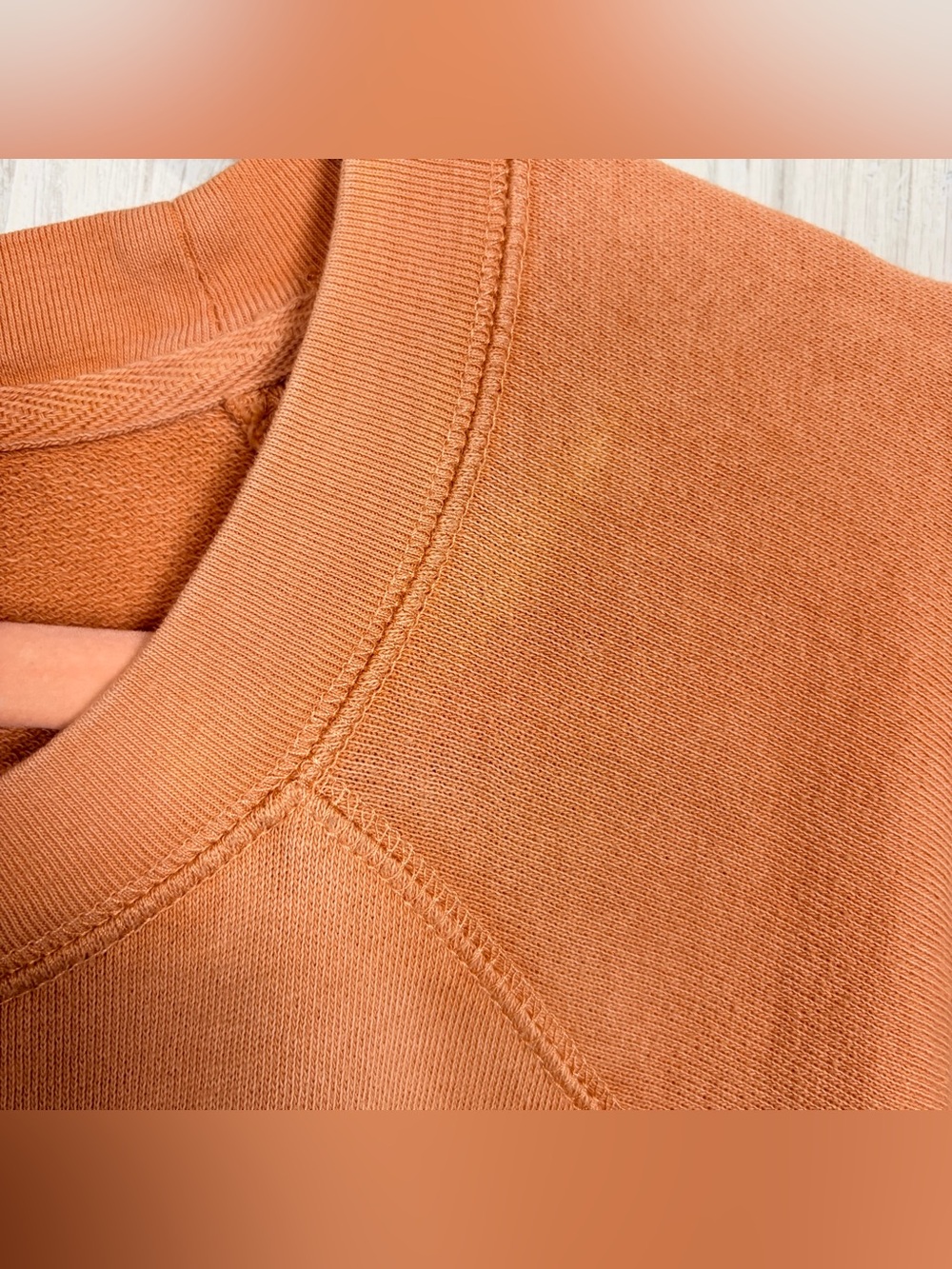 J.CREW Women’s Magic Rinse(TM) Lightweight Crewneck Sweatshirt Warm Taupe, MED - Picture 10 of 10